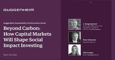 Beyond Carbon: How Capital Markets Will Shape Social Impact Investing