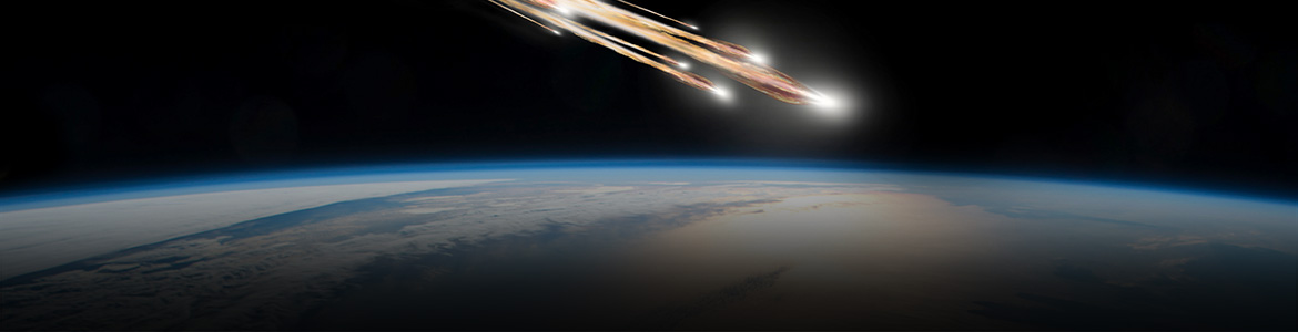 Sometimes Meteors Strike the Earth - Title Image